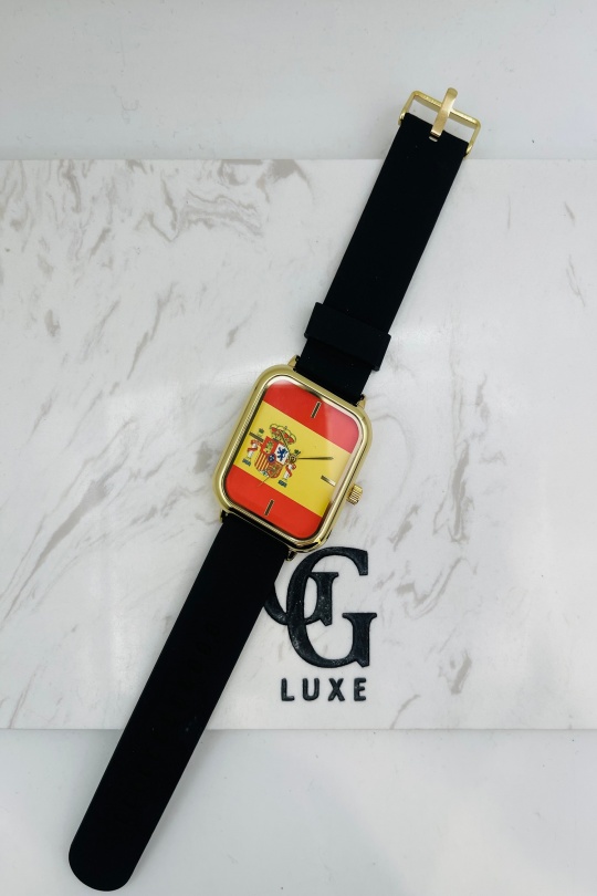 Montres Homme Accessoires Noir MICHAEL JOHN ET GG LUXE FZ-B033-H-ESPAGNE-O Efashion Paris
