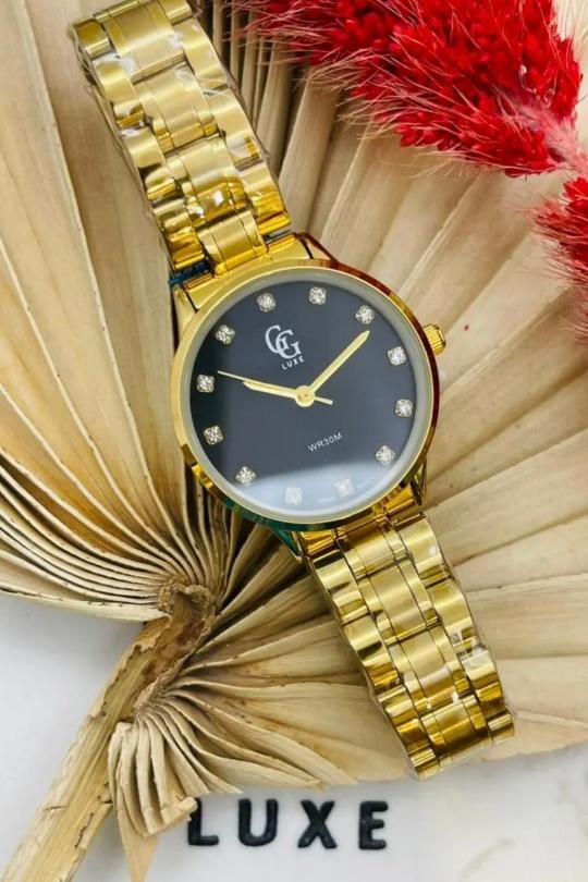 Watches Accessories Black MICHAEL JOHN ET GG LUXE MONTRE FEMME GG LUXE 1813 Efashion Paris