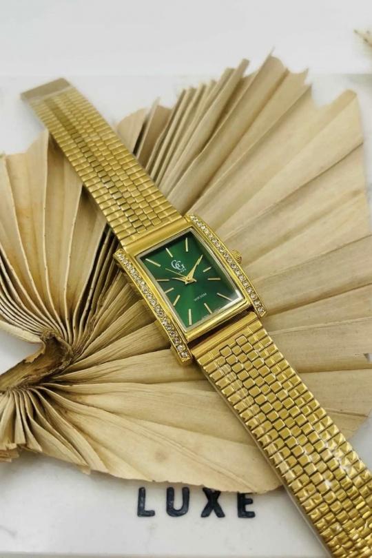 Montres Accessoires Vert MICHAEL JOHN ET GG LUXE MONTRE FEMME GG LUXE FA1821 Efashion Paris