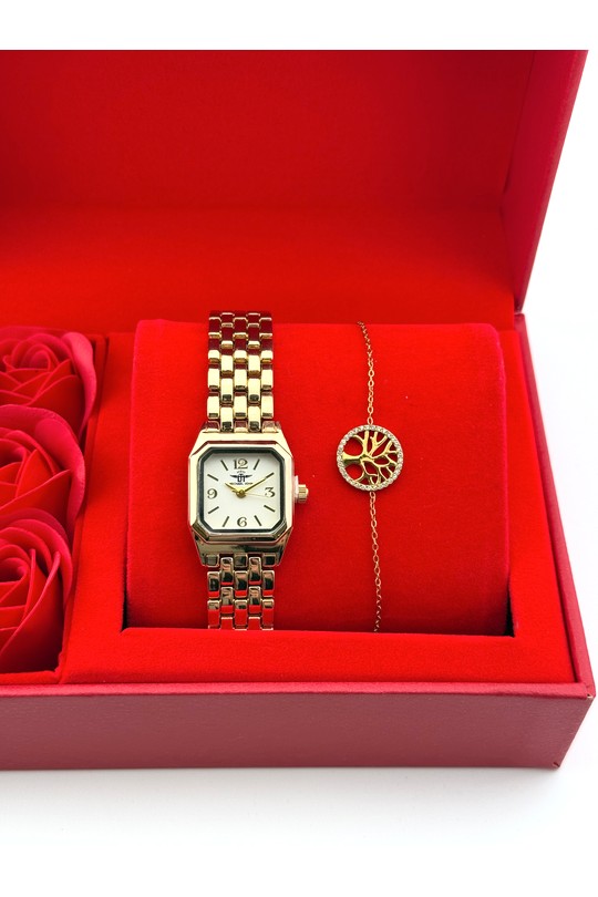 Watch box Accessories White MICHAEL JOHN ET GG LUXE COFFRET ROSE OND210 Efashion Paris
