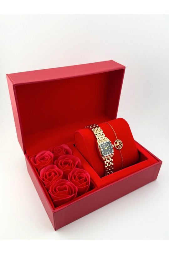 Watch box Accessories White MICHAEL JOHN ET GG LUXE COFFRET ROSE OND210 Efashion Paris
