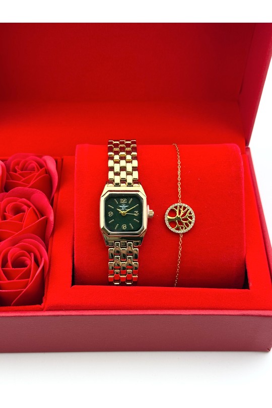 Watch box Accessories White MICHAEL JOHN ET GG LUXE COFFRET ROSE OND210 Efashion Paris