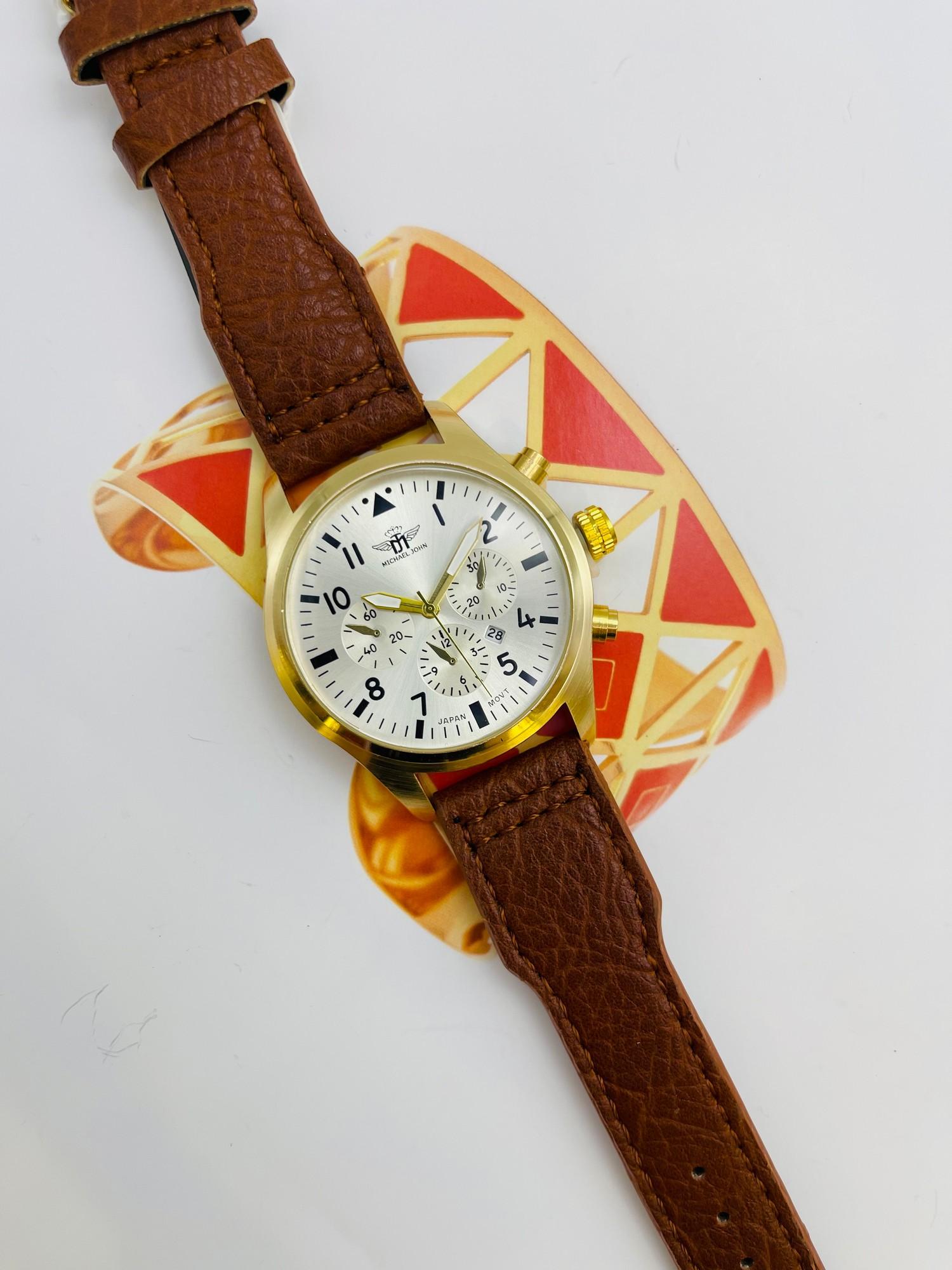 Relojes Complementos Brown MICHAEL JOHN ET GG LUXE KH-241705-O #c Efashion Paris