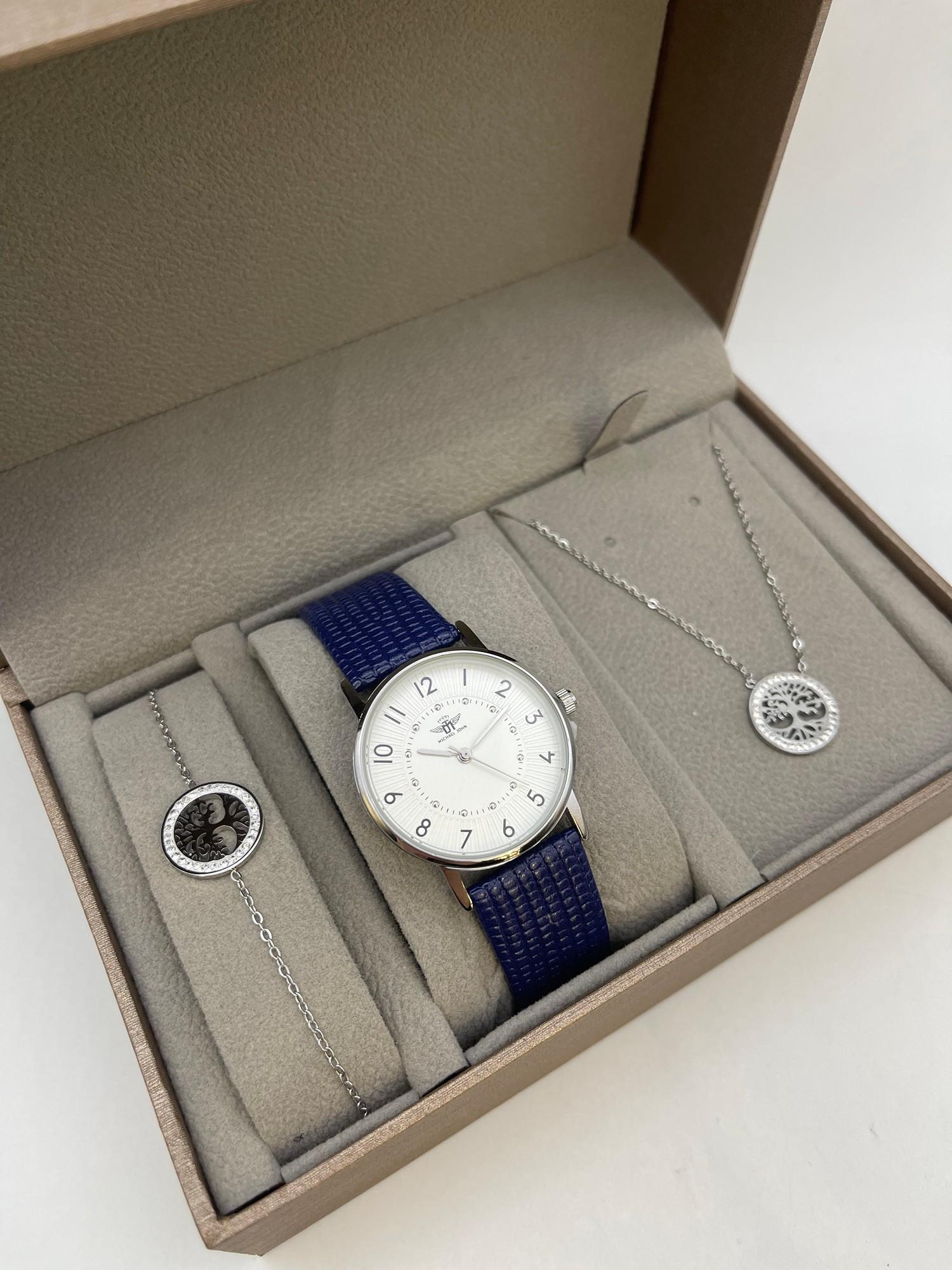 Watches Accessories Blue MICHAEL JOHN ET GG LUXE CMC-KH-43002 #c Efashion Paris