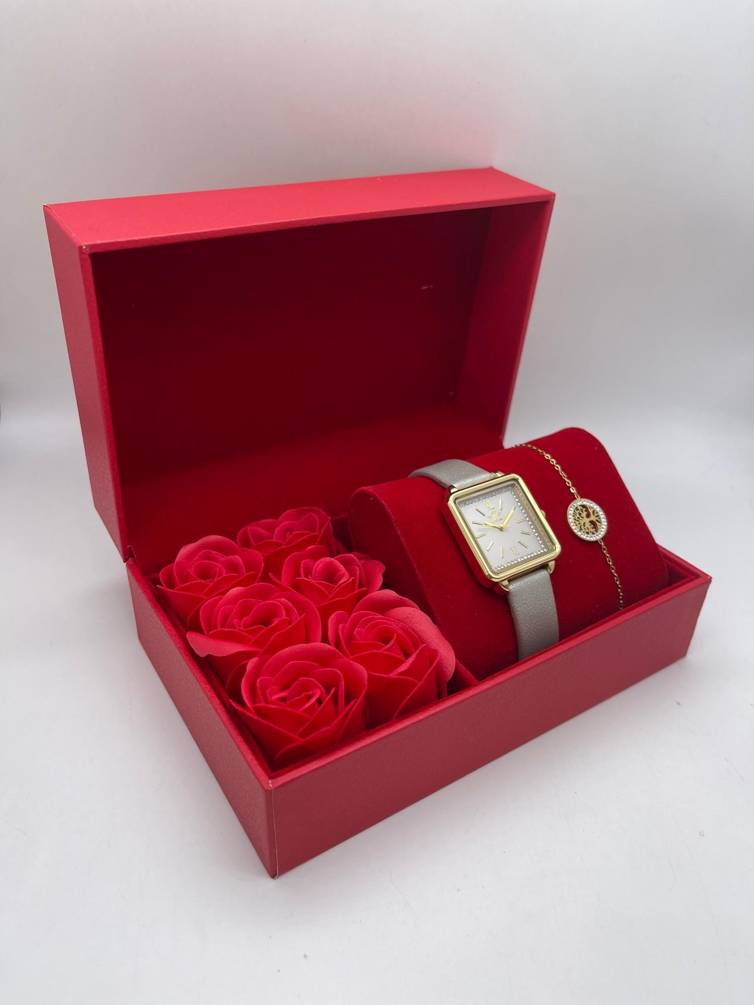 Watches Accessories Silver MICHAEL JOHN ET GG LUXE COFFRET ROSE 221202 O #c Efashion Paris