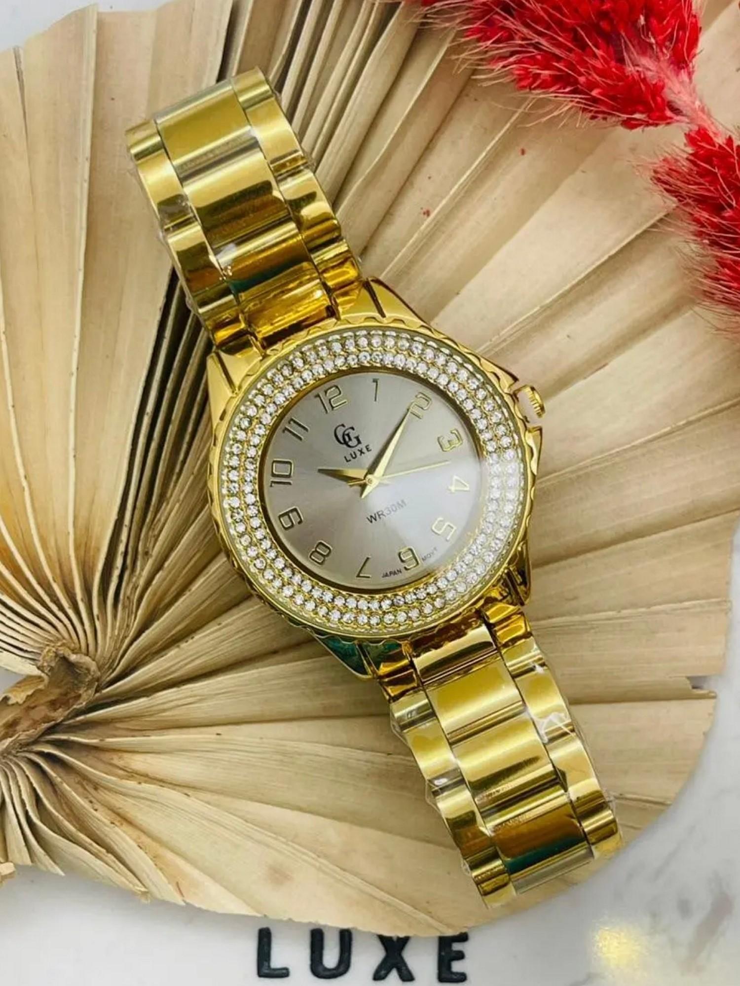 Montres Accessoires Gris MICHAEL JOHN ET GG LUXE MONTRE FEMME GG LUXE 3677 #c Efashion Paris