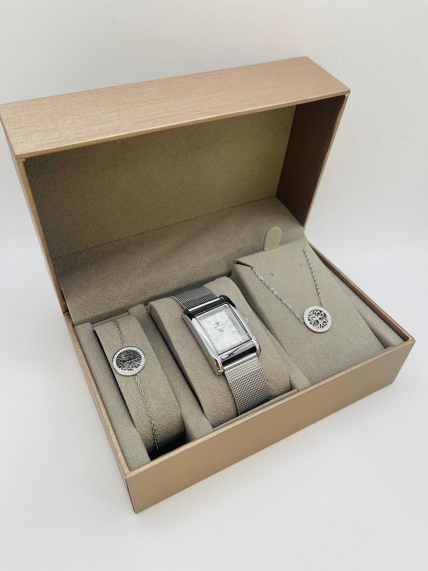 Watches Accessories White MICHAEL JOHN ET GG LUXE COFFRET SET FEMME OND368 A #c Efashion Paris