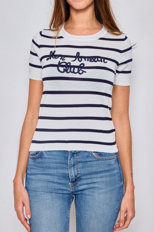 Camisetas Mujer Black PARIS ET MOI 8932 Efashion Paris