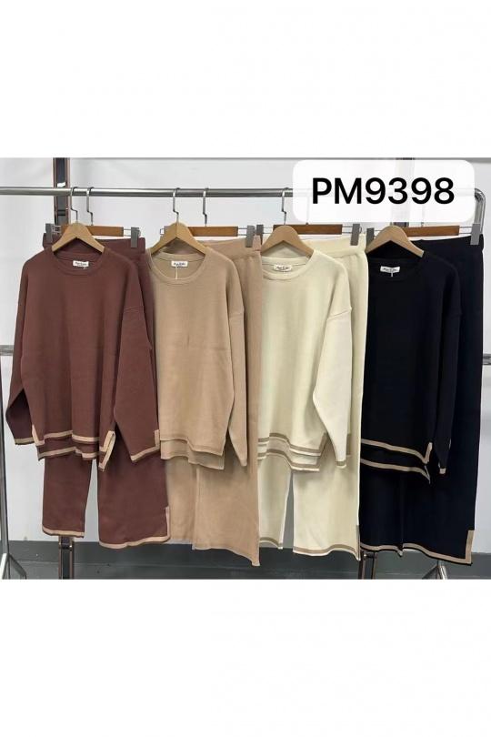 Conjuntos Mujer Black PARIS ET MOI 9398 Efashion Paris