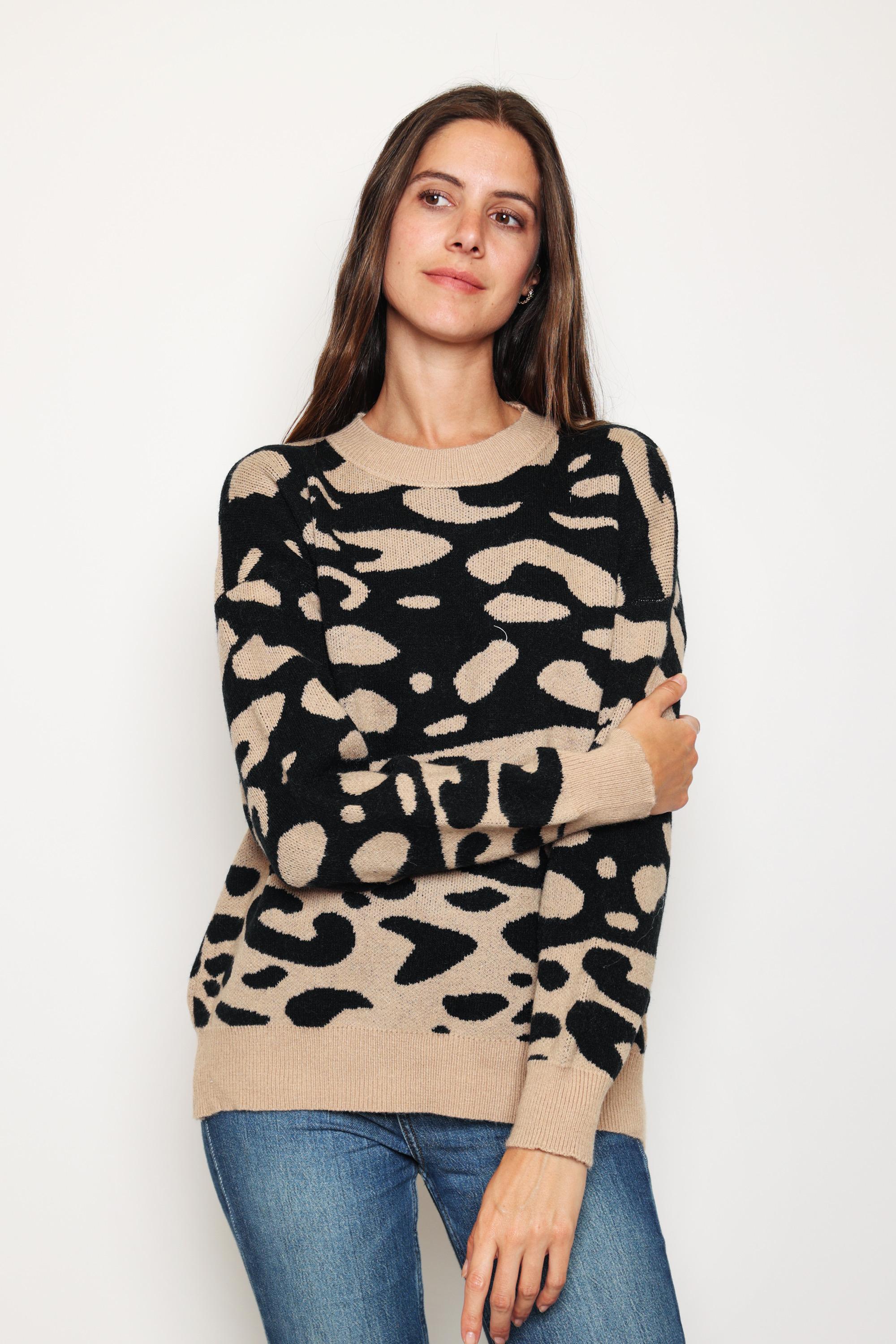 Jerséis Mujer Taupe PARIS ET MOI 9125 #c Efashion Paris