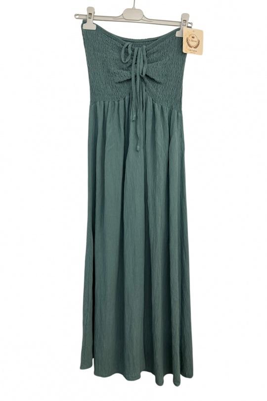 Robes longues Femme Vert d eau Lily Fashion 6268 Efashion Paris
