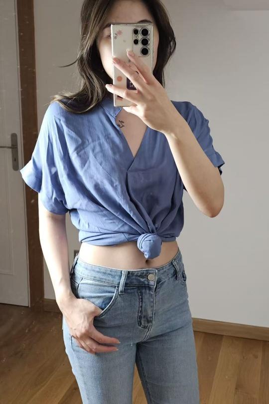 Tops Femme Jean Lily Fashion 7807 Efashion Paris