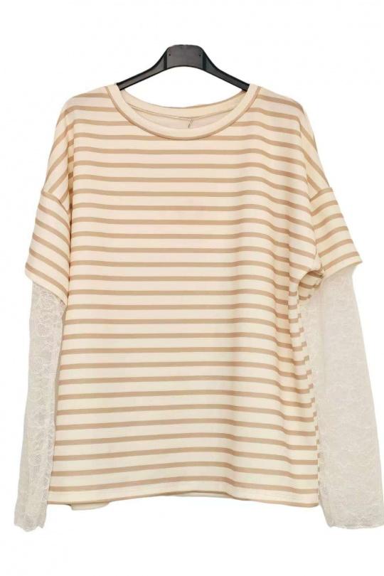 Tops Femme Rose Lily Fashion 0084R Efashion Paris