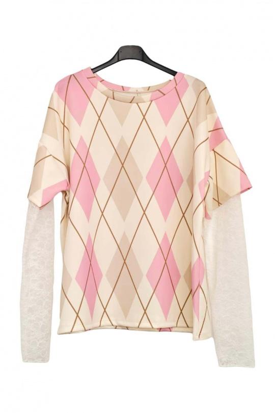 Tops Femme Bleu Lily Fashion 0084L Efashion Paris