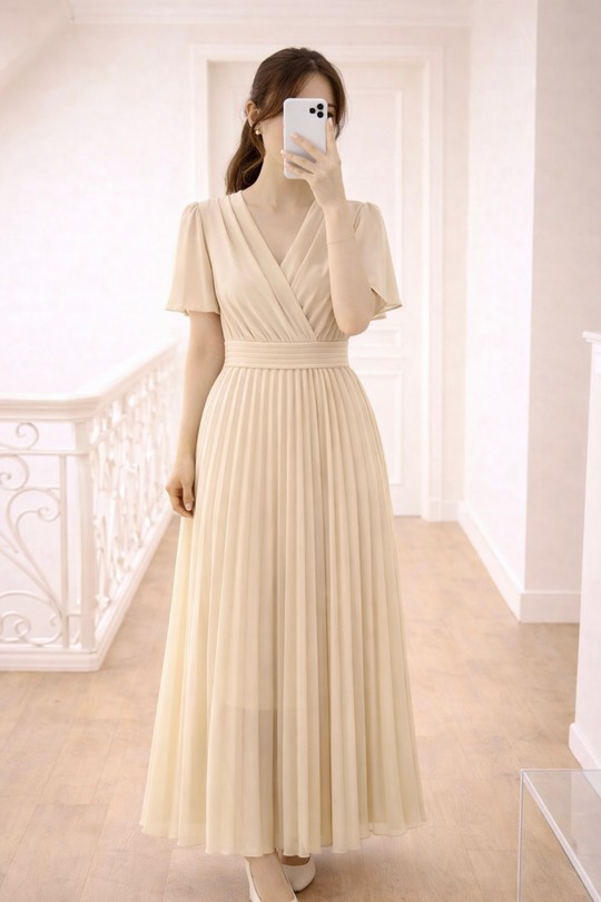 Robes longues Femme Bleu Lily Fashion 97773 Efashion Paris