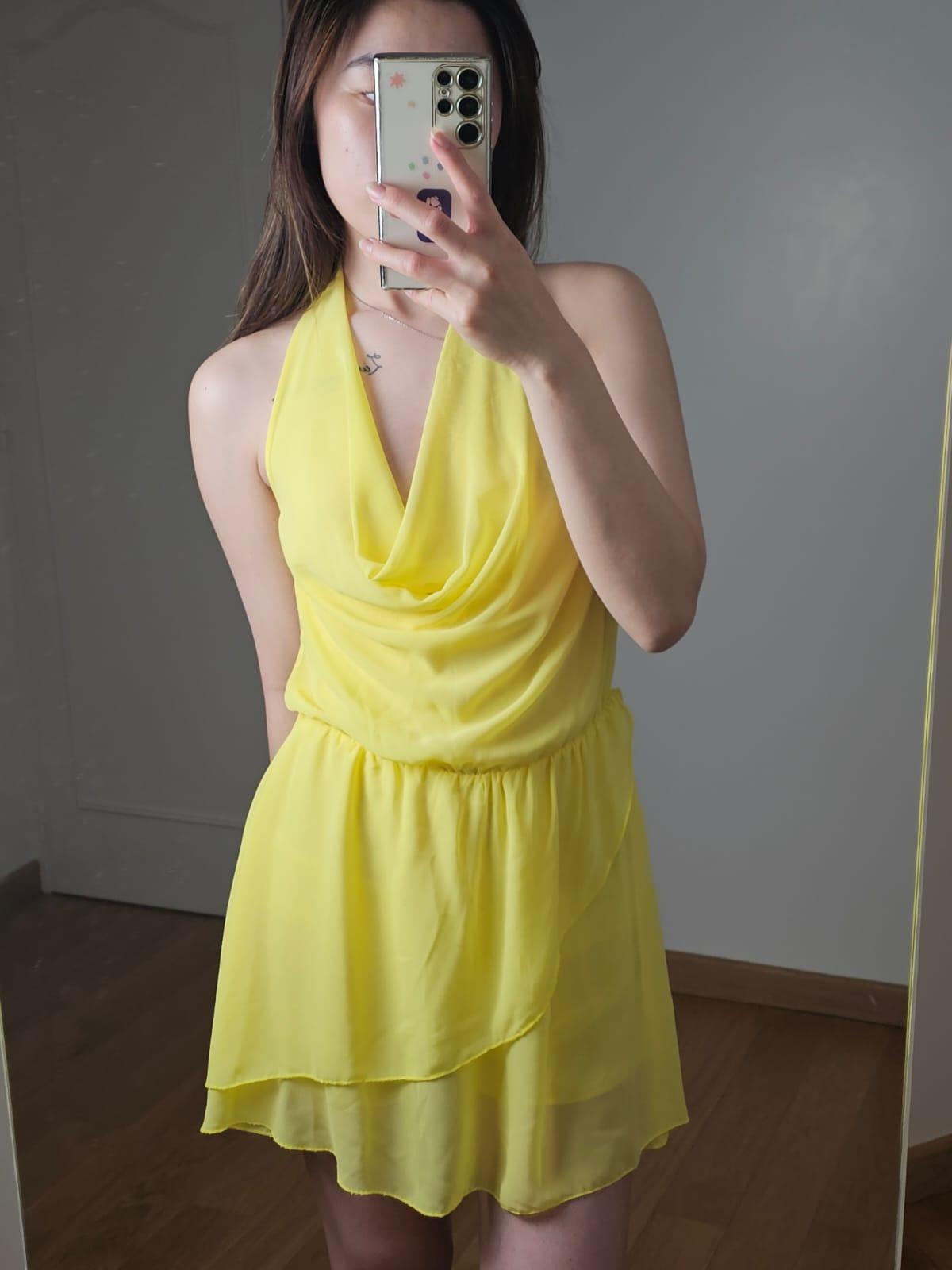 Combinaisons Femme Jaune Lily Fashion 10198 #c Efashion Paris