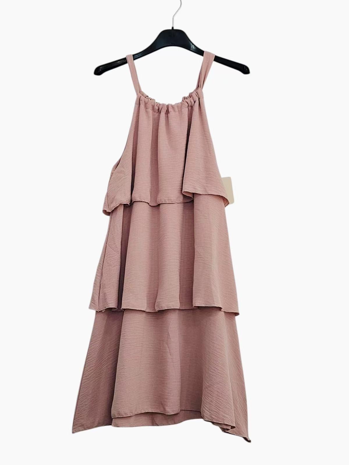 Midi dresses Women Old pink Lily Fashion 12711 #c Efashion Paris