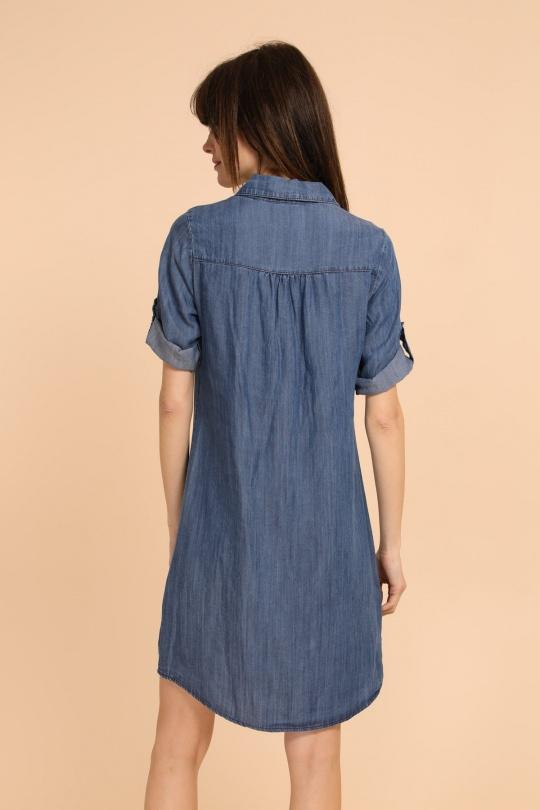 Robes mi-longues Femme Jean ALICE M 29003 Efashion Paris