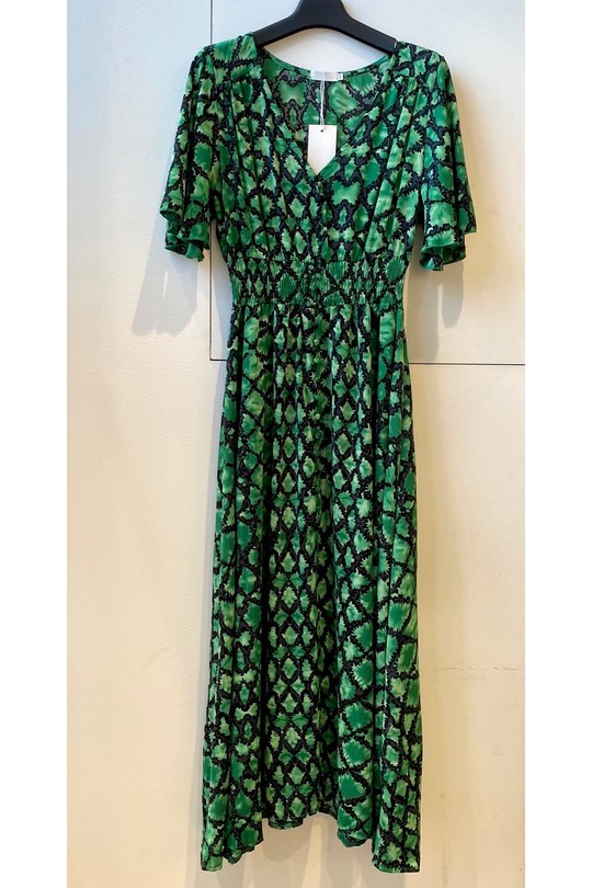 Maxi dresses Women Green Archie Love 8389-V Efashion Paris
