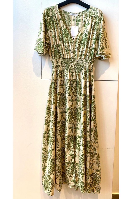 Maxi dresses Women Green Archie Love 8389-N Efashion Paris