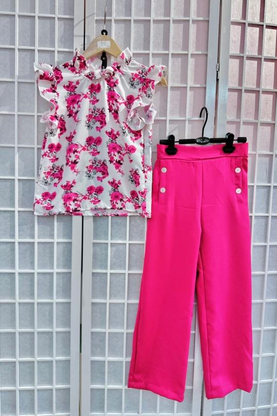 Ensembles Enfant & Bébé  Fuchsia/Rose MON AMI B41 Efashion Paris