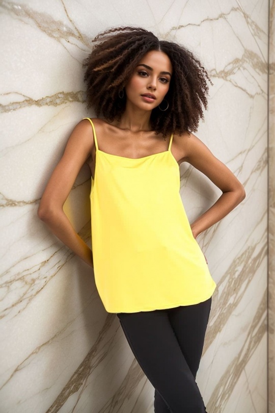 Vests Women Yellow LUSA C01 Efashion Paris