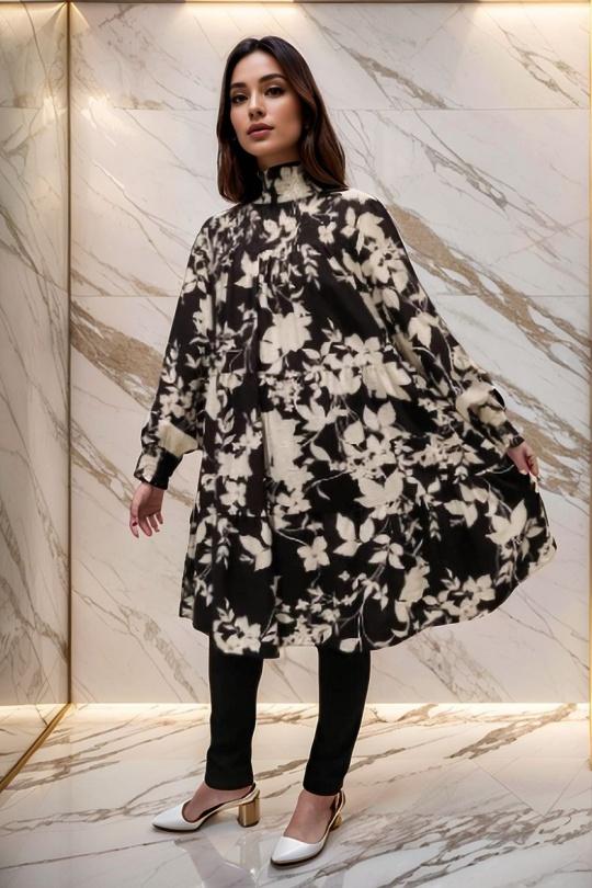 Robes courtes Femme Noir LUSA 925 Efashion Paris