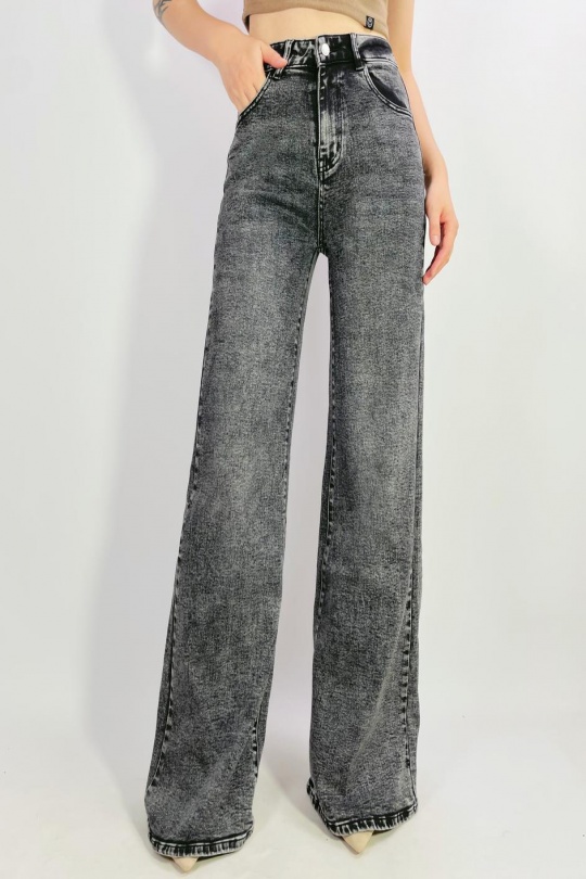 Jeans Women Dark grey LUSA H028 Efashion Paris