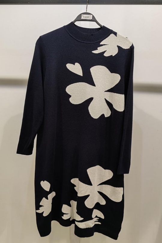 Short dresses Women Blue LUSA H2601 Efashion Paris
