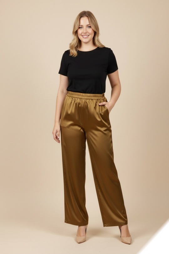 Pantalons Femme Gris perle LUSA HM02-2 Efashion Paris