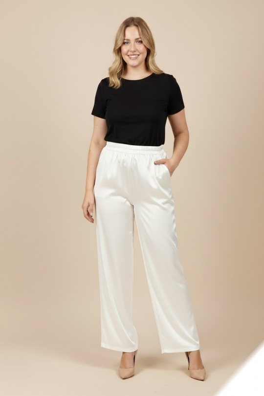 Pantalons Femme Gris perle LUSA HM02-2 Efashion Paris