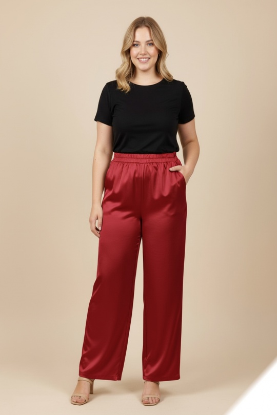 Pantalons Femme Gris perle LUSA HM02-2 Efashion Paris