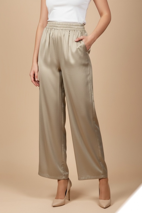 Pantalons Femme Gris perle LUSA HM02-2 Efashion Paris