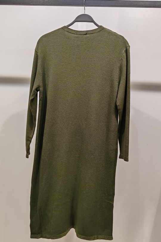 Midi dresses Women Black LUSA H2607 Efashion Paris