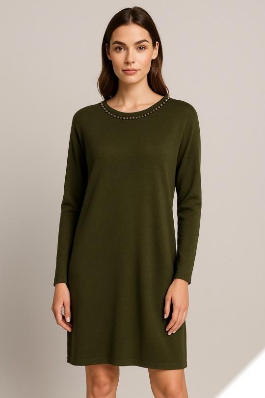 Short dresses Women Mixed colors LUSA H2608 Efashion Paris