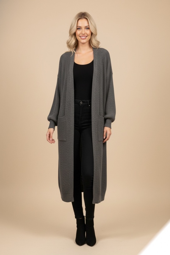 Cardigans Women Camel LUSA 888 Efashion Paris