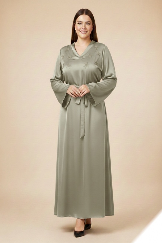 Robes longues Femme Rose LUSA HM05 Efashion Paris