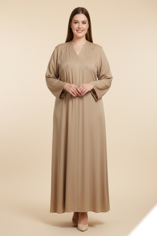 Robes longues Femme Rose LUSA HM05 Efashion Paris