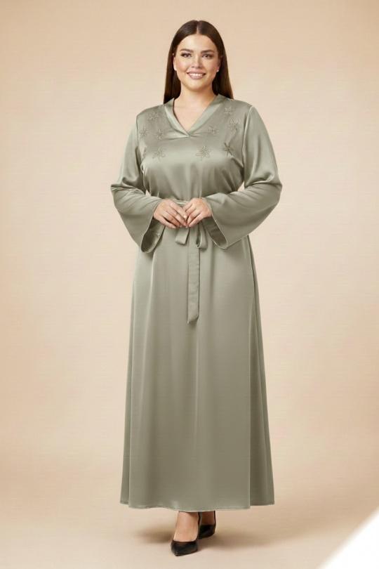 Robes longues Femme Couleurs mélangées LUSA HM05 Efashion Paris