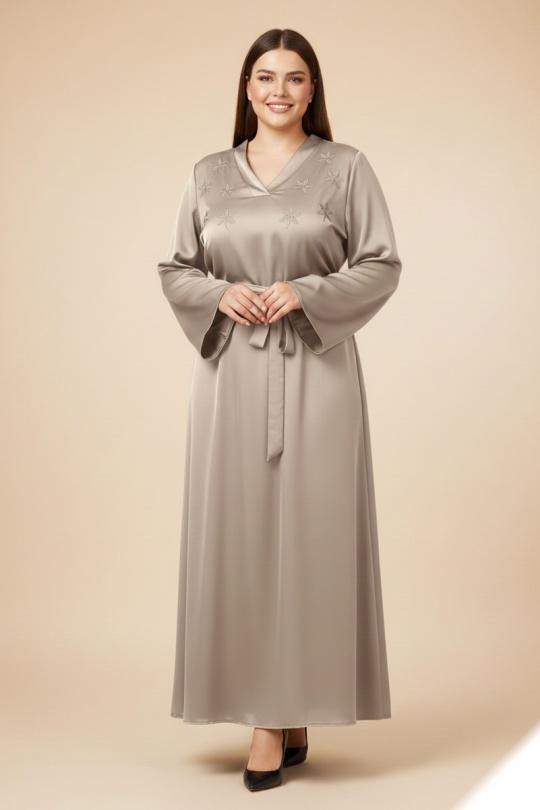 Robes longues Femme Couleurs mélangées LUSA HM05 Efashion Paris