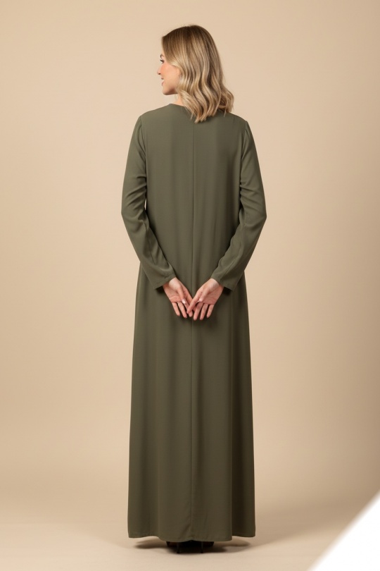 Robes longues Femme Bleu LUSA HM07 Efashion Paris