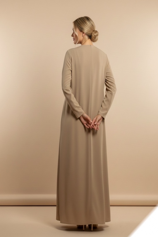 Robes longues Femme Bleu LUSA HM07 Efashion Paris