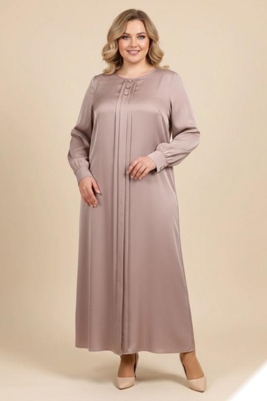 Robes longues Femme Champagne LUSA Y165 Efashion Paris