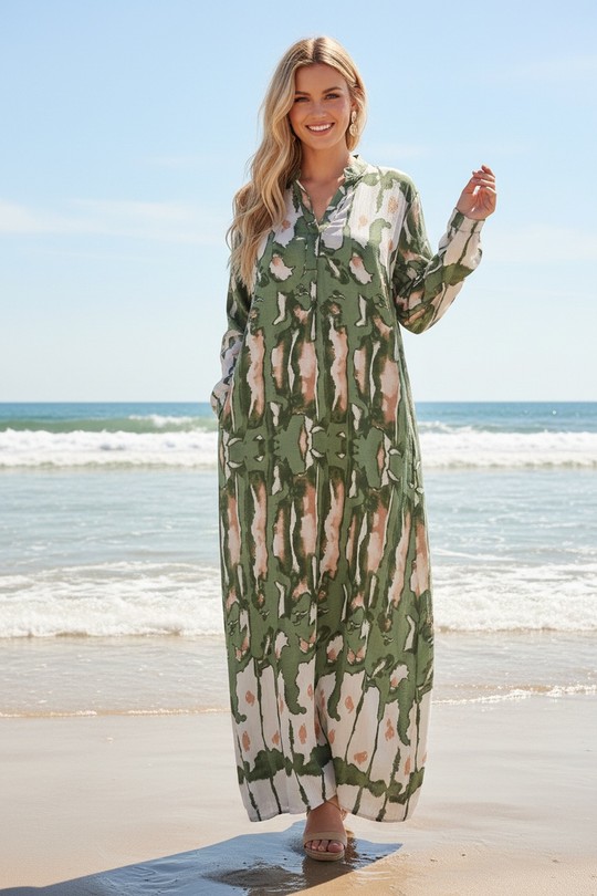 Robes longues Femme Noir LUSA 937-1 Efashion Paris