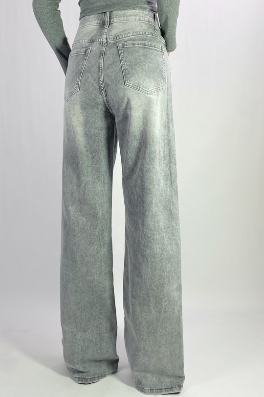 Jeans Femme Gris LUSA L8866-BIG Efashion Paris