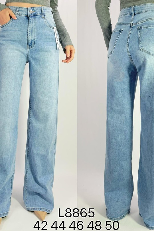 Jeans Femme Bleu LUSA L8865-BIG Efashion Paris