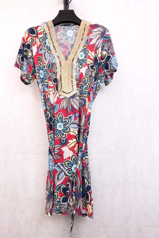 Short dresses Women Red imod BY777 Efashion Paris