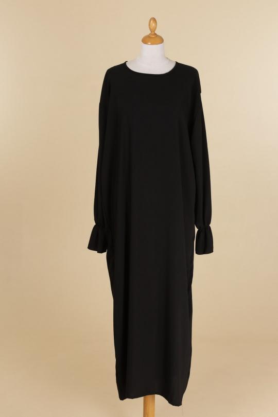 Abaya Femme Noir imod BY995 Efashion Paris
