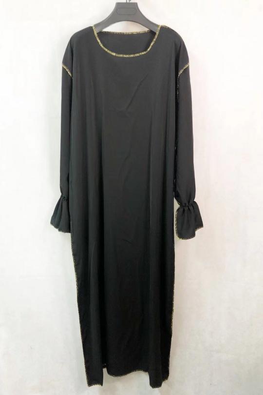 Abaya Femme Noir imod IM42 Efashion Paris