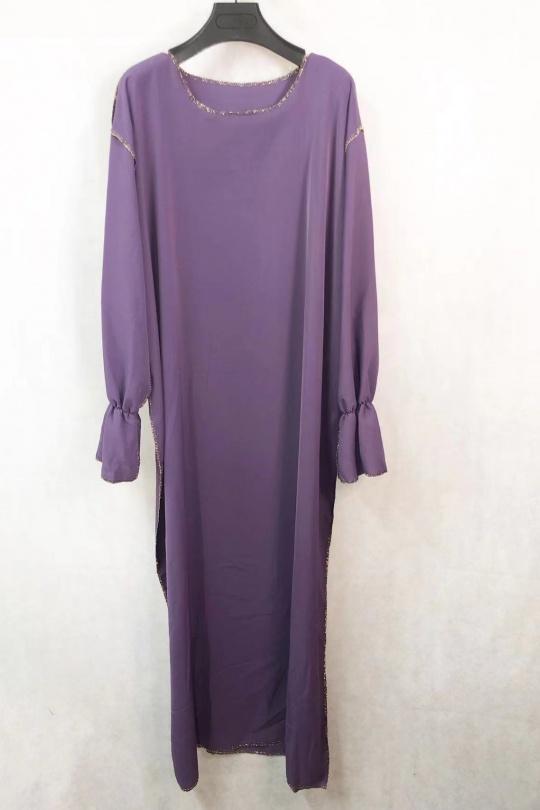 Abaya Femme Noir imod IM42 Efashion Paris